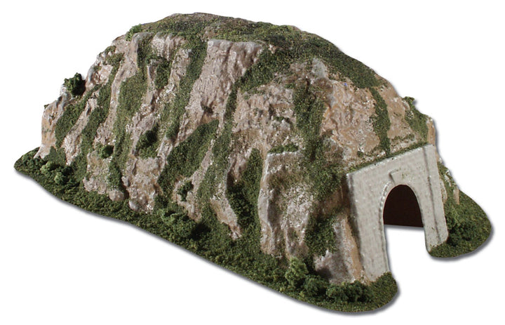 Woodland Scenics C1315 N scale straight tunnel, ready-to-place landscaped landform.