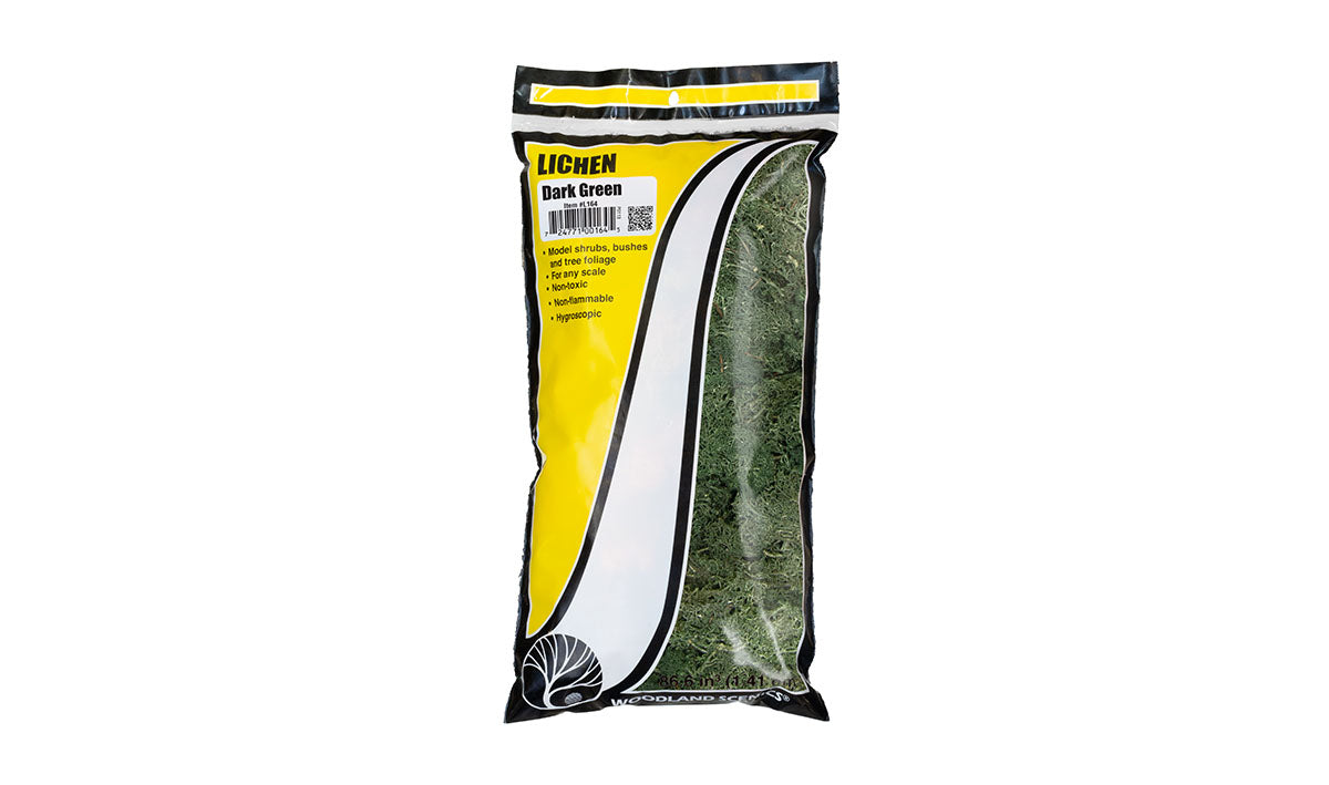 Woodland Scenics L164 Dark Green Lichen retail package