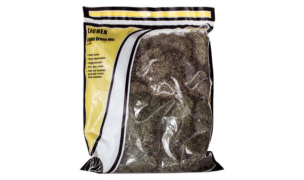 Woodland Scenics L167 Light Green Mix Lichen retail package