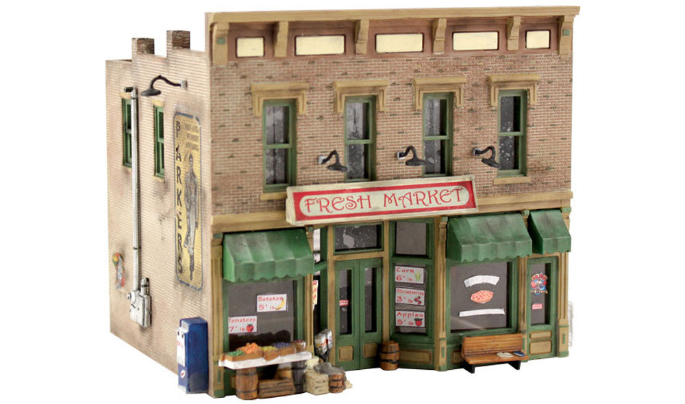 Woodland Scenics PF5200 Fresh Market N scale kit