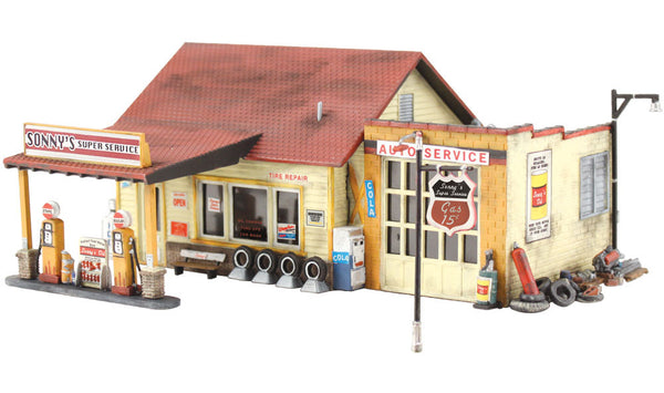 Woodland Scenics PF5203 Sonny's Super Service N scale kit