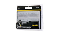 Woodland Scenics A2994 N scale Picket Fence, eight-piece retail package.