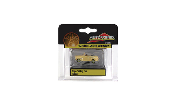 Woodland Scenics AS5327 Roger's Rag Top N scale retail packaging