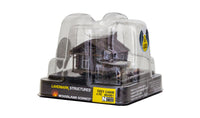 Woodland Scenics BR4961 Cozy Cabin N scale built-up building, retail packaging.