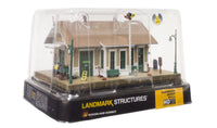 Woodland Scenics BR5023 Dansbury Depot HO scale built-up station, retail packaging.