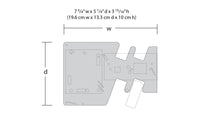 Woodland Scenics BR5029 HO scale Drive 'n Dine footprint and dimensions diagram