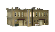 Woodland Scenics BR5030 HO scale Municipal Building rear view