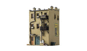 Woodland Scenics BR5032 HO scale J. W. Cobbler rear fire escape view