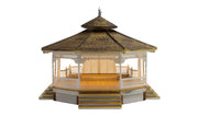 Woodland Scenics BR5035 HO scale Grand Gazebo end view