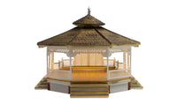 Woodland Scenics BR5035 HO scale Grand Gazebo end view