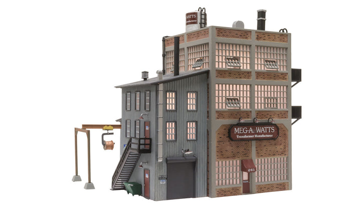 Woodland Scenics BR5037 HO scale Meg A. Watts Transformers front view