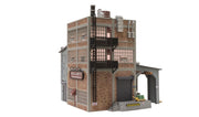 Woodland Scenics BR5037 HO scale Meg A. Watts Transformers side view and loading dock