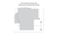Woodland Scenics BR5037 HO scale Meg A. Watts Transformers footprint and dimensions diagram