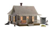 Woodland Scenics BR5040 HO scale Old Homestead front view and accessories