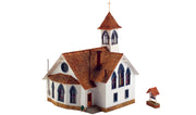 Woodland Scenics BR5041 HO scale Community Church opposite rear view