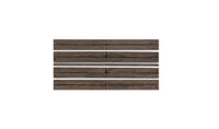 Woodland Scenics C1145 O scale wood plank grade crossing, textured crossing components.