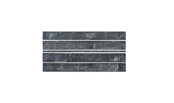 Woodland Scenics C1146 O scale steel plate grade crossing, textured crossing components.