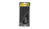 Woodland Scenics C1146 O scale steel plate grade crossing, manufacturer package containing two crossing sets.