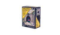 Woodland Scenics C1155 N scale random stone single-track tunnel portals, two-piece manufacturer package.
