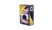 Woodland Scenics C1156 N scale concrete double-track tunnel portals, two-piece manufacturer package.