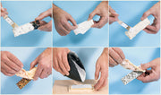 Woodland Scenics C1204 Latex Rubber mold-making demonstration; tools and casting materials shown for illustration