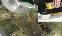 Woodland Scenics C1206 E-Z Water heating and pouring demonstration; pan and scenery not included