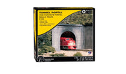 Woodland Scenics C1266 O scale concrete single-track tunnel portal, retail packaging.