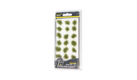 Woodland Scenics FS771 Medium Green Grass Tufts, 21-piece manufacturer package.