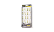 Woodland Scenics FS779 Brown Tipped Prairie Grass Peel 'n' Place Tufts, 20-piece manufacturer package.