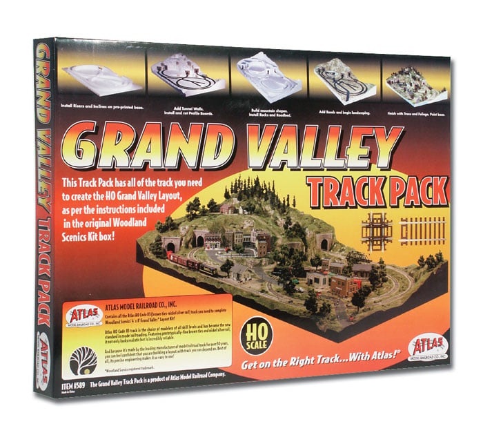 Woodland Scenics ST1183 Grand Valley HO scale track pack