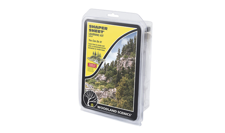 Woodland Scenics LK957 Shaper Sheet Learning Kit retail package