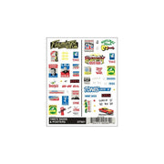 Woodland Scenics MG561 1960s Signs and Posters dry transfers