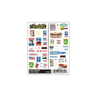 Woodland Scenics MG561 1960s Signs and Posters dry transfers