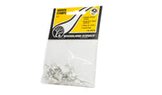 Woodland Scenics S32 Broken Stumps, 14-piece manufacturer package of unpainted stumps.