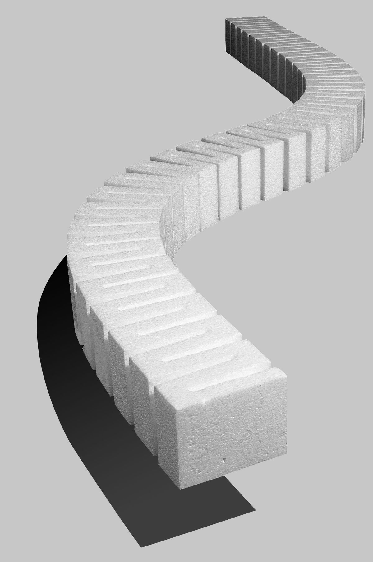 Woodland Scenics ST1408 two-inch foam risers