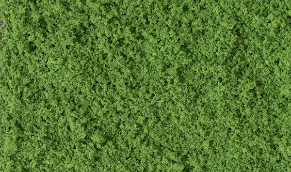 Woodland Scenics T1364 Medium Green Coarse Turf — manufacturer color and texture close-up.