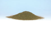 Woodland Scenics T50 Earth Blend Blended Turf, loose material sample.