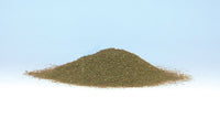 Woodland Scenics T50 Earth Blend Blended Turf, loose material sample.