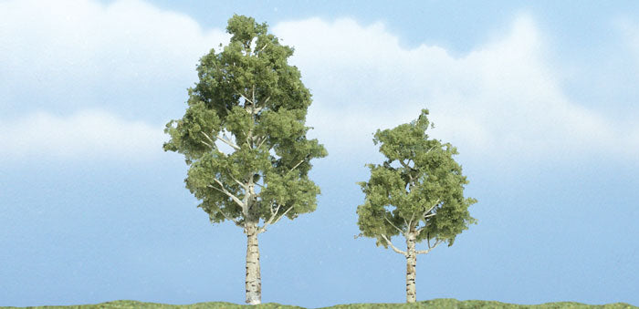 Woodland Scenics TR1612 Premium Aspen model trees