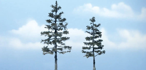 Woodland Scenics TR1624 Premium Pine Trees, two trees
