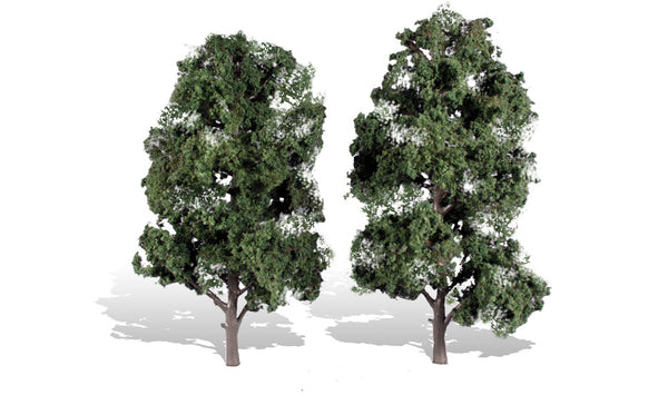 Woodland Scenics TR3521 Cool Shade, set of two model trees.