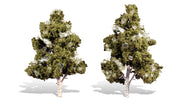 Woodland Scenics TR3538 Waters Edge model trees, set of two.