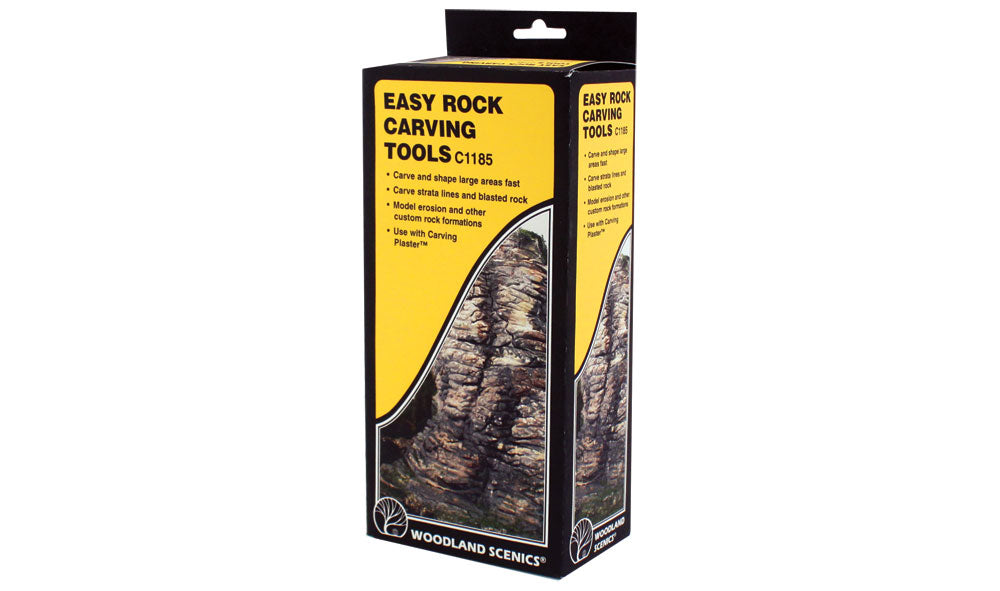 Woodland Scenics C1185 Easy Rock Carving Tools retail package