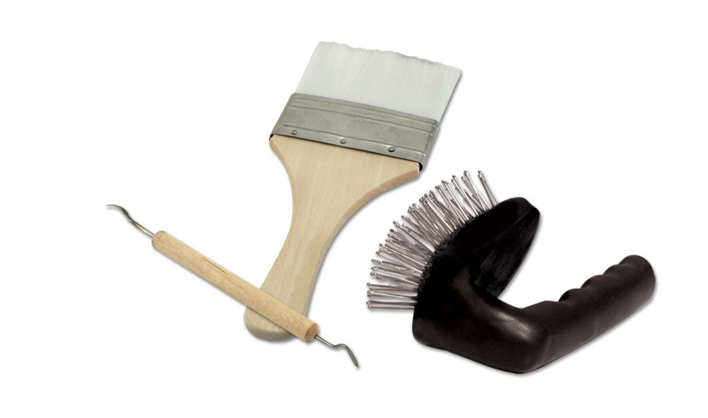 Woodland Scenics C1185 Easy Rock Carving Tools set with strata brush, double-ended carving tool and duster