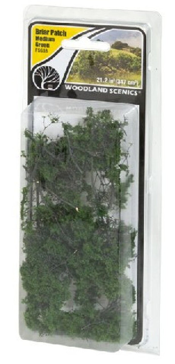 Woodland Scenics Medium Green Briar Patch scenery material