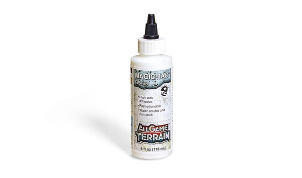 Woodland Scenics Magic-Tac terrain adhesive bottle