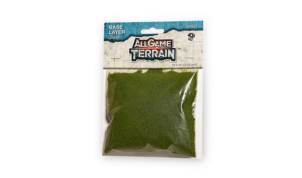 Woodland Scenics Green Base Layer terrain ground cover