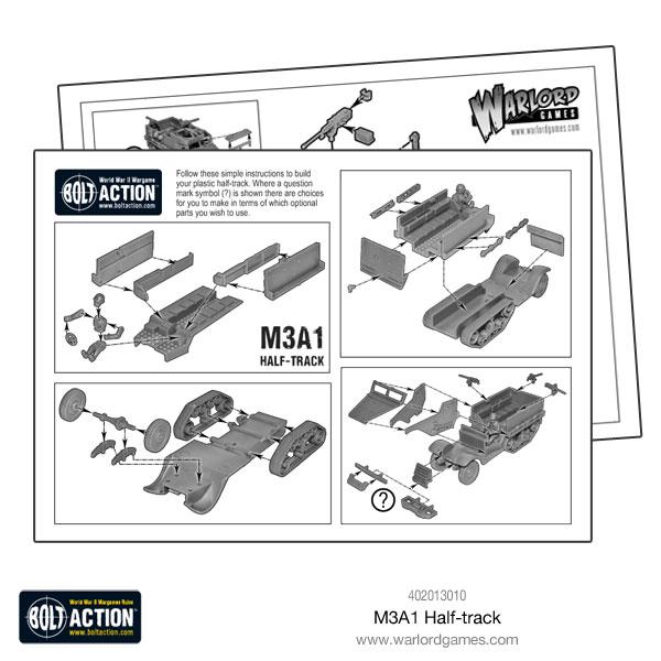 Warlord Games 402013010 Bolt Action M3A1 Half-Track, 1:56– product image