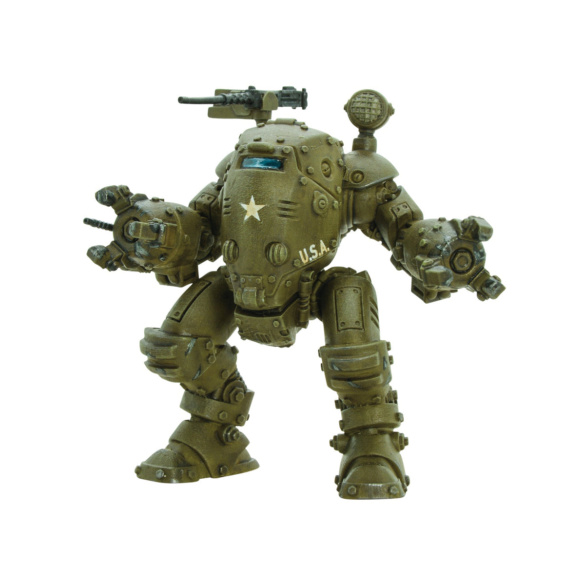 Warlord Games Konflikt ’47 Coyote/Guardian Light Walker – painted manufacturer example; supplied unpainted