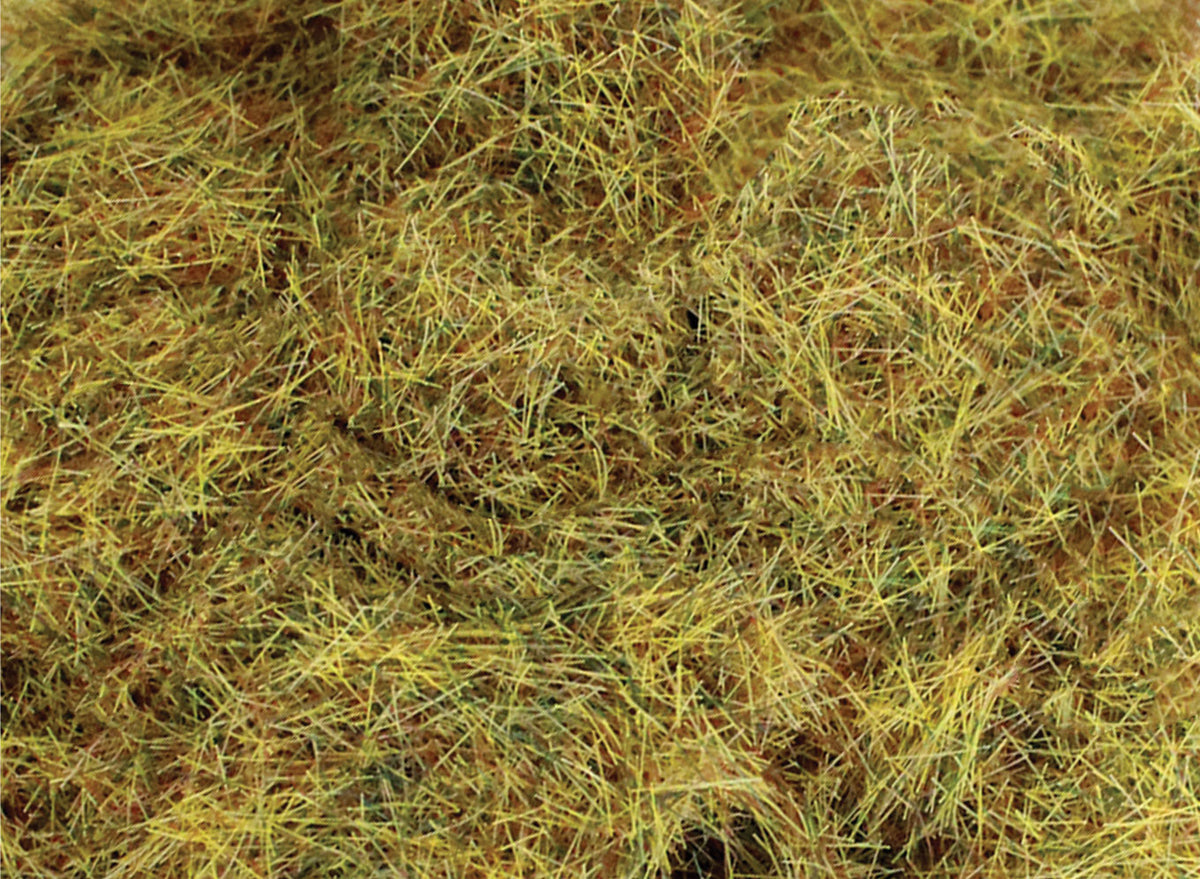 WWScenics 4 mm dead static grass fibres close-up